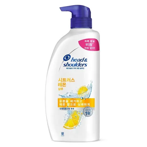 헤드앤숄더 두피 토탈 솔루션 샴푸 시트러스 레몬, 800ml