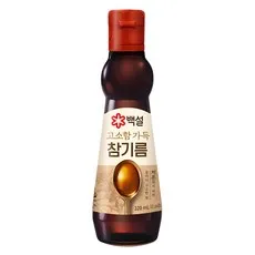 백설 고소함 가득 참기름, 320ml