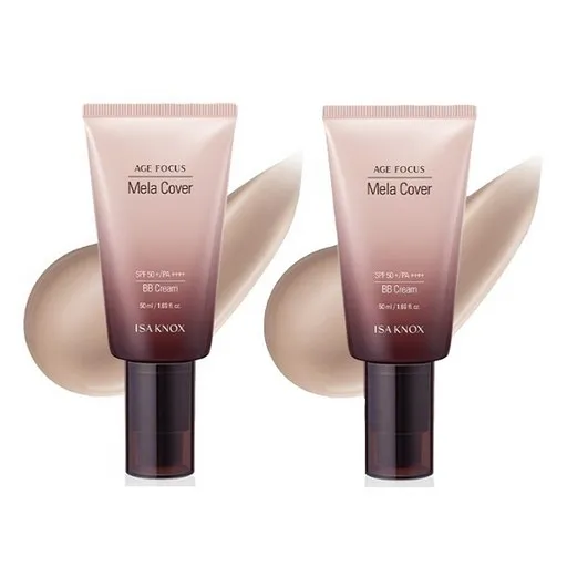이자녹스 에이지 포커스 멜라 커버 비비크림 SPF50+ PA++++, 1개, 50ml