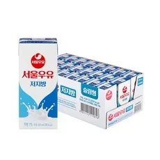 서울우유 저지방 멸균 우유, 200ml