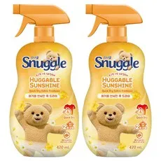스너글 허거블 선샤인 퀵 드라이 섬유탈취제 본품, 470ml, 2개