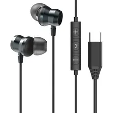 아이리버 C타입 노이즈캔슬링 유선 이어폰 ICP-G609 Black