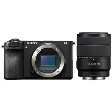 [포토리뷰이벤트] 소니 소니 ILCE-A6400 블랙+18-135mm + 입문 패키지(MCUV 55mm필터/렌즈 클리닝펜/포켓융/청소키트/리더기/보호필름), ILCE-6400