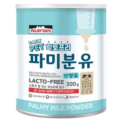 파미데이즈 강아지 고양이 파미분유, 산양, 300g