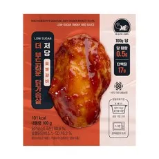 헬스앤뷰티 더 부드러운 닭가슴살 저당 숯불갈비맛, 1개, 100g