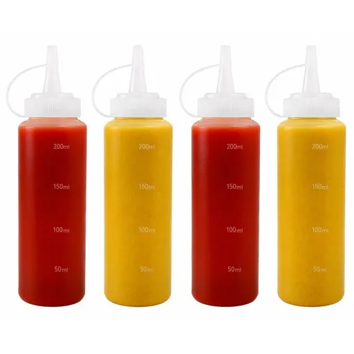 리빙메이커 BPA FREE 잘라쓰는 입구 넓은 말랑타입 소스통