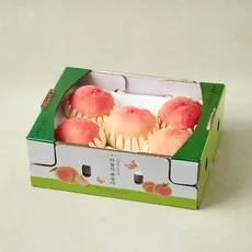 하늘작 충주 당도선별 아삭복숭아 5~8입, 1개, 1.8kg