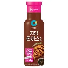 청정원 저당 돈까스 소스, 240g