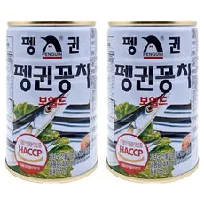 펭귄 꽁치 보일드 통조림, 400g