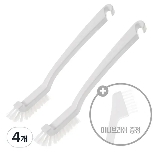 코멧 홈 다용도 청소브러쉬 2p + 미니틈새솔1p 세트