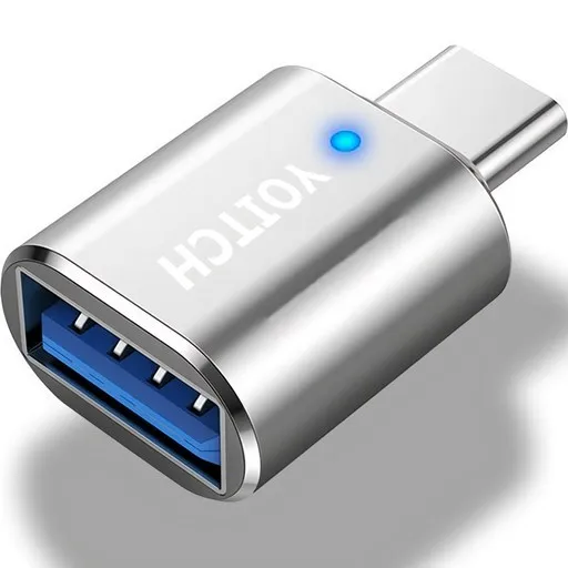 요이치 USB 3.0 A타입 to C타입 플로우 C2 OTG 변환 젠더, 실버