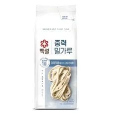 백설 중력 밀가루, 1kg