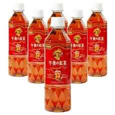 기린 오후의 홍차 스트레이트티, 500ml, 6개, 1개입