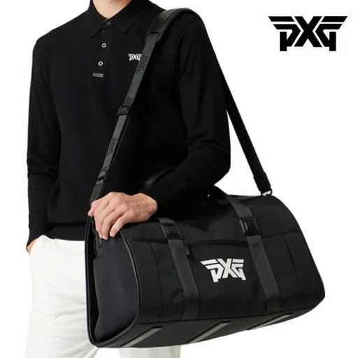 카네정품 PXG 라이트웨이트 보스턴백 옷가방 2026년형, 블랙(BLACK)