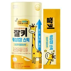 티에프티 빙그레 잘키 어린이 키성장 망고맛 젤리스틱 14p, 280g, 1개