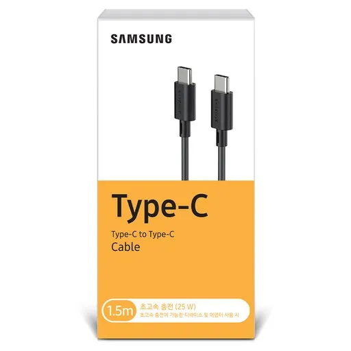 삼성전자 Type-C to Type-C 케이블 SS-CH6115B
