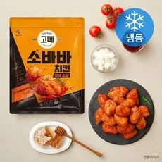 고메 소바바 치킨 양념 순살 (냉동), 600g