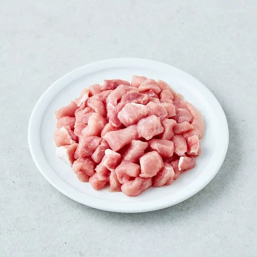 [로켓프레시] 하이포크 무항생제 인증 한돈 등심 카레짜장용 (냉장)