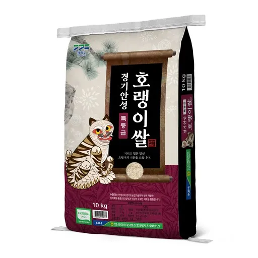 안성마춤농협 호랭이쌀 수찬미 특등급, 1개, 10kg