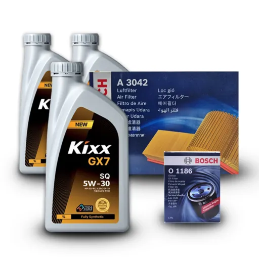 더 뉴 QM6 (HZG) 2.0 가솔린 엔진오일세트 킥스 GX7 5W30 (구) G1, 킥스 GX7 엔진오일세트, 1L