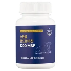 해담온 소연골 콘드로이친 1200 관절연골 무릎영양제 MSM+보스웰리아 프리미엄, 1개, 60정