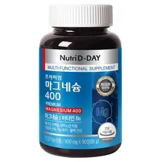 뉴트리디데이 프리미엄 마그네슘 400, 90정, 1개