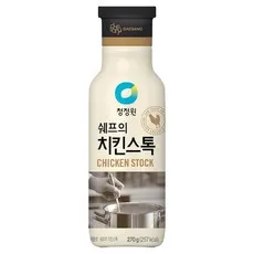 청정원 쉐프의치킨스톡 튜브, 270g