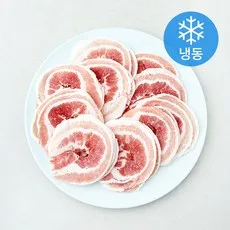 스페인산 듀록 대패 꽃삼겹살 (냉동), 1개, 500g