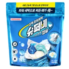 슈퍼비 딥클린 캡슐 세탁세제 프레시클린