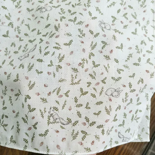 국산 순면 무형광 빅사이즈 대형 45x45cm 엠보 나염 가제손수건 3장