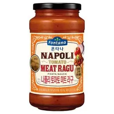 폰타나 나폴리 토마토 미트 라구 파스타소스, 600g