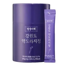 평생비책 강원도 약도라지청 100% 약도라지 무설탕, 1세트, 30개입, 13g