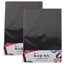 A4 먹지 흑색 복사용 카본 10매입, 2개