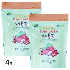 보은두레농장 대추칩 바삭하고 자연간식, 4개, 80g
