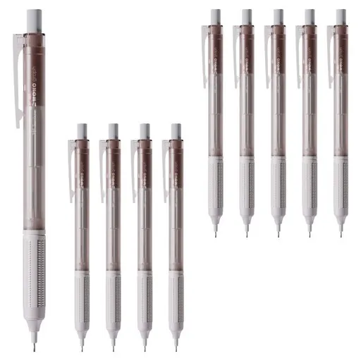 MONO 모노그래프 샤프 파스텔 글라스 브라운, 0.5mm, 10개