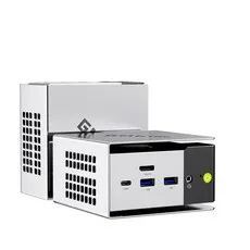 GMKtec AMD 라이젠5 PRO 6650H 미니PC 윈도우11 프로 DDR5 OCulink USB4 WiFi 6E 블루투스 5.2, NucBox M8, WIN11 Pro, 512GB, 16GB, 실버