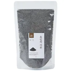 첨가물없는 100% 곡물 식사대용 흑임자 가루, 1개, 500g