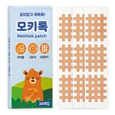 모키톡 격자 패치 36매 KC적합 국내 생산 격자 테이프 썸머 물린데 밴드 여름 야외활동