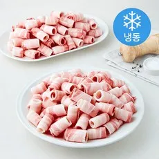 수입산 돌돌말이 대패 삼겹살 (냉동), 1개, 3kg