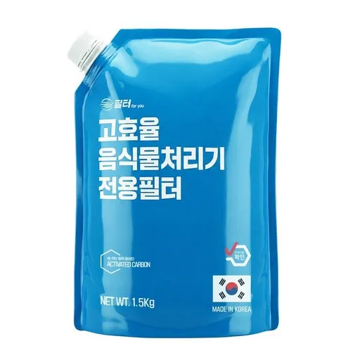 음식물 처리기 필터 활성탄 미닉스 쿠쿠 쉘퍼 휴렉 스마트카라 에코체 리필 교체 호환