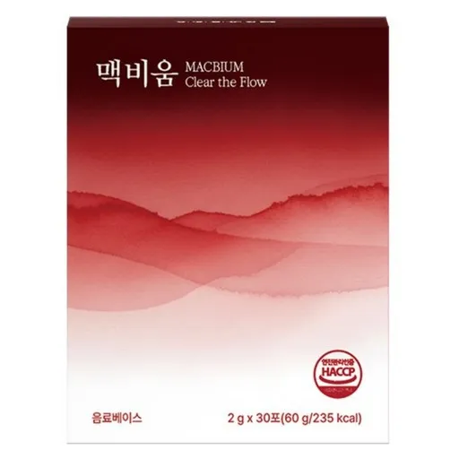 맥비움 나토균 홍국 혈압 건강 60일분