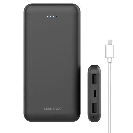 ์ค๋งํ
์ฌ๋ฆผ ๋ณด์กฐ๋ฐฐํฐ๋ฆฌ 10000mAh + ์ผ์ด๋ธ ์ธํธ, ๋ธ๋, STPB-CPB1(PB10)