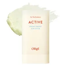오브제 액티브 스웨트프루프 선스틱 SPF50+ PA++++, 18g