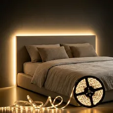 원그리드 USB LED 스트립 10m 잘라쓰는 줄조명 SMD 2835 라인조명, 1개, 전구색