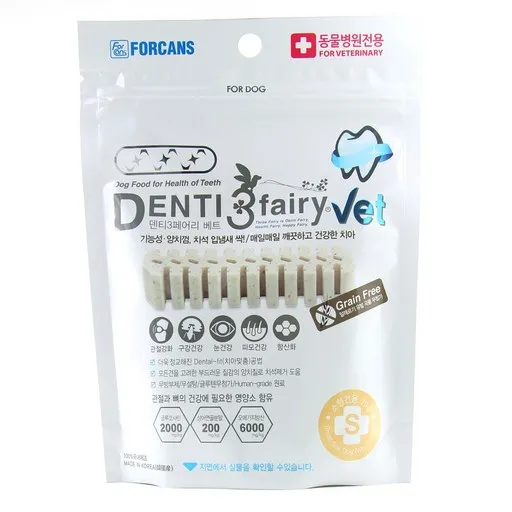 포켄스덴티페어리 포켄스 VET S 강아지 덴탈껌, 구강건강, 200g