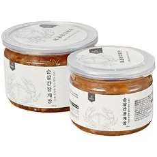 어촌명가 국내산 밥도둑 수제 비법 순살 간장게장, 1개, 500g