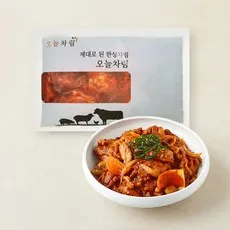 오늘차림 춘천식 고추장 닭갈비, 1개, 600g