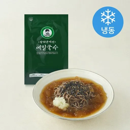 [로켓프레시] 광화문 미진 메밀국수 2인분 (냉동)