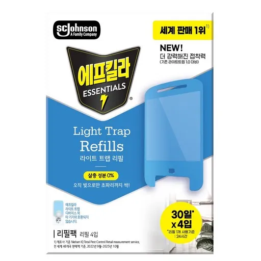 에프킬라 라이트트랩 리필 4p