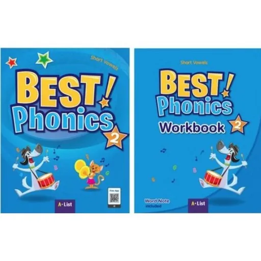 Best Phonics 2 with App 본책+워크북 (전2권)